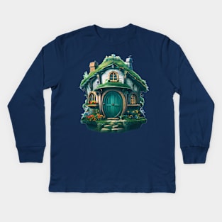 A Hobbit Hole Kids Long Sleeve T-Shirt